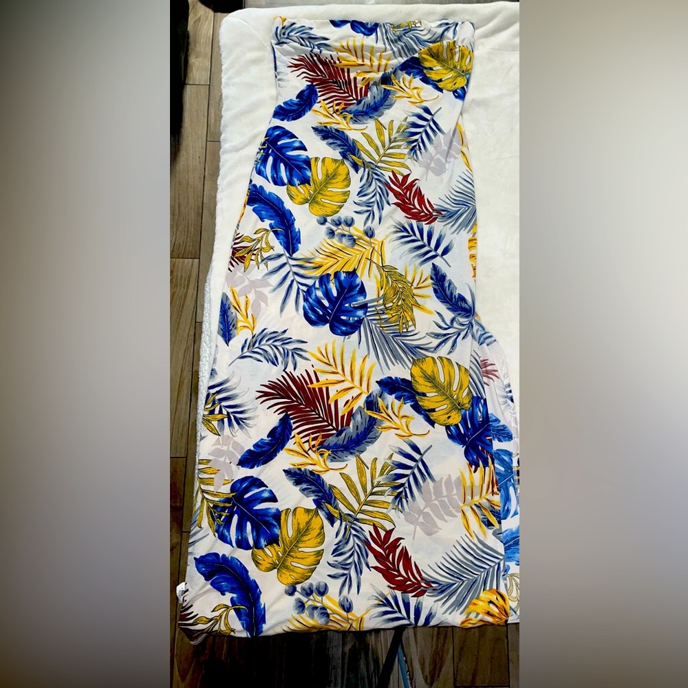 A long sexy fashion nova dress with high split